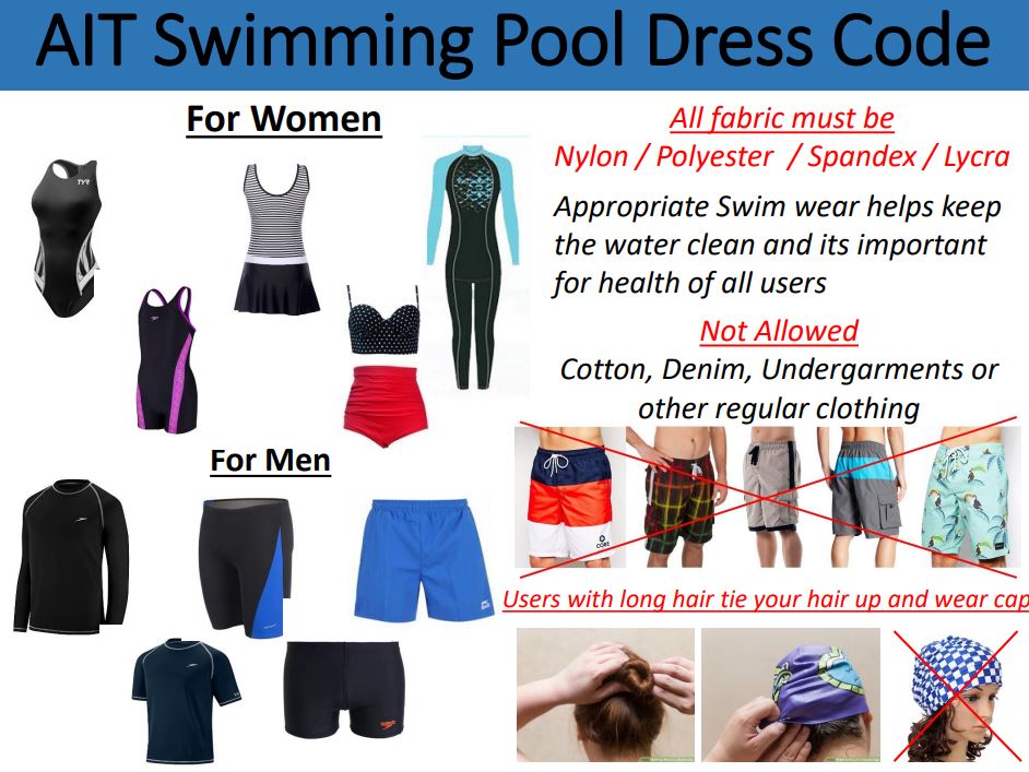 swimming pool attire for ladies